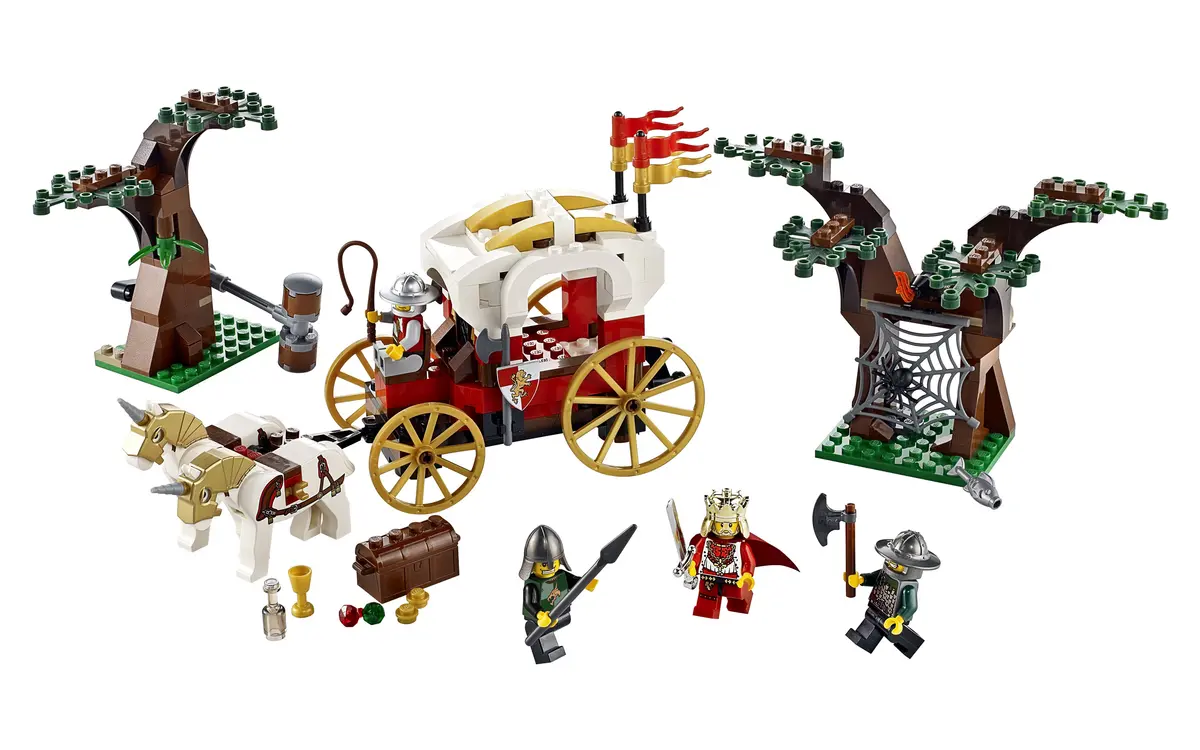 LEGO Castle 7188 King's Carriage Ambush set, image 3