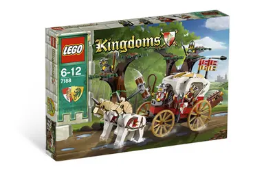 LEGO Castle 7188 King's Carriage Ambush set, image 4