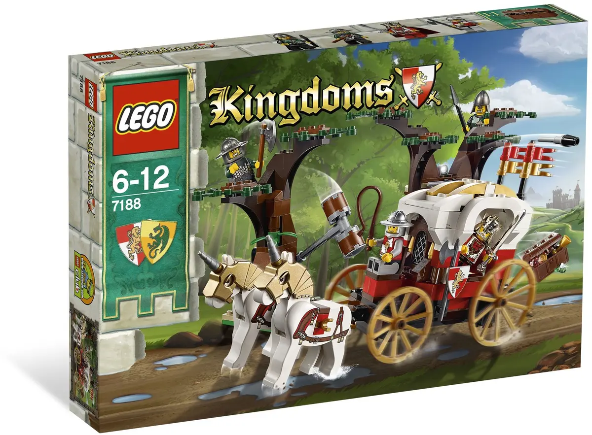 LEGO Castle 7188 King's Carriage Ambush set, image 8