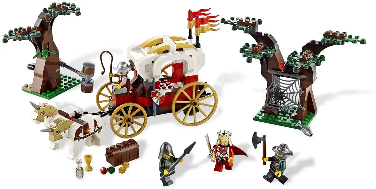 LEGO Castle 7188 King's Carriage Ambush set
