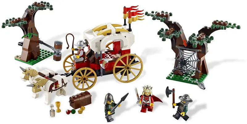 LEGO Castle 7188 King's Carriage Ambush set
