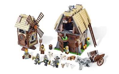 LEGO Castle 7189 Mill Village Raid set, image 2