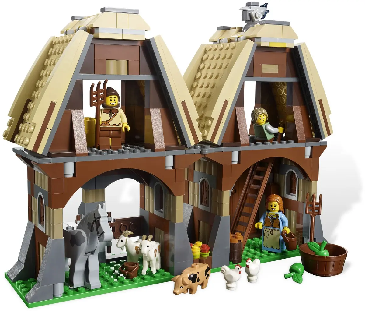 LEGO Castle 7189 Mill Village Raid set, image 12