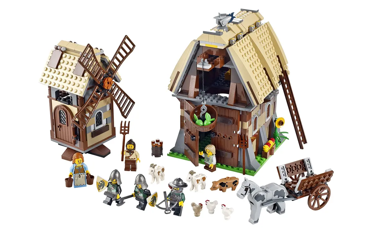 LEGO Castle 7189 Mill Village Raid set, image 3