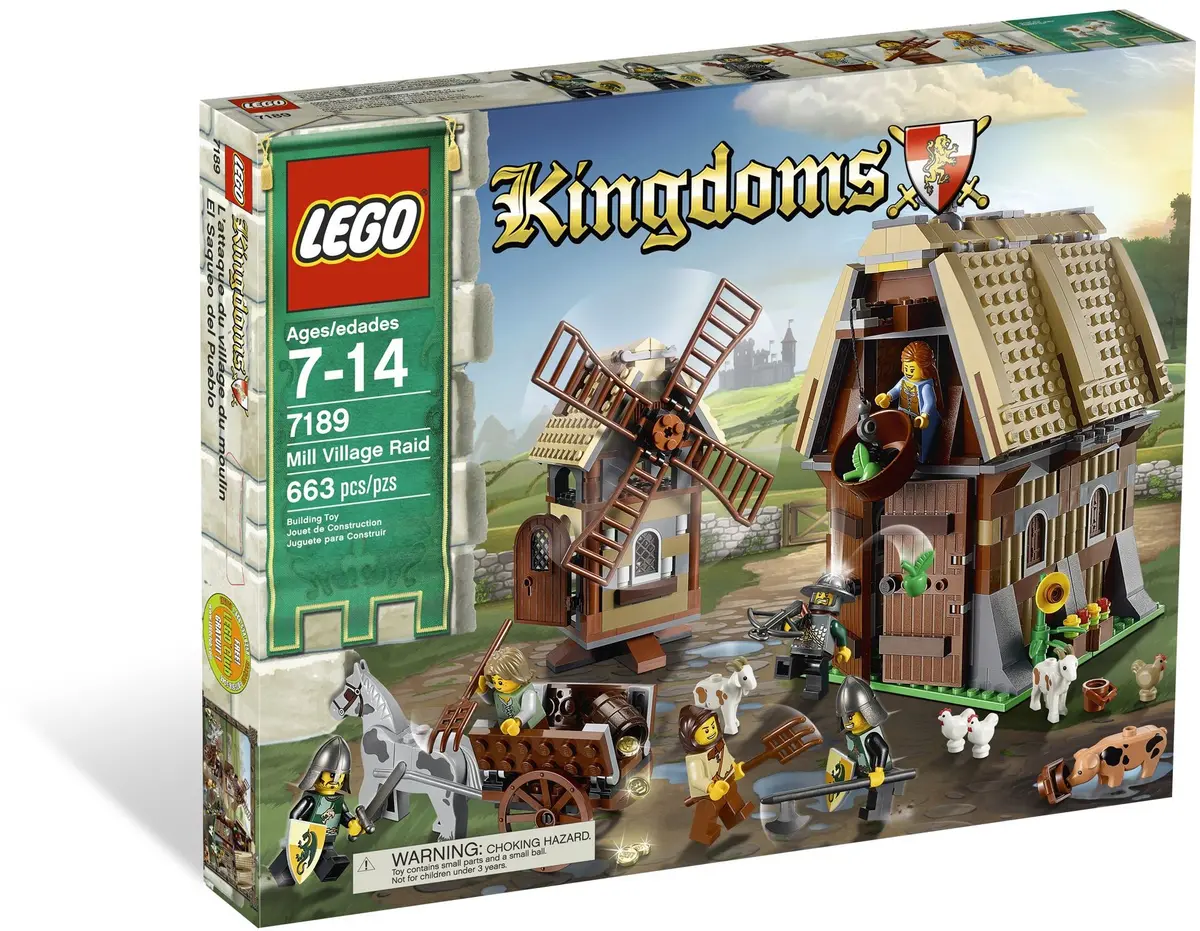 LEGO Castle 7189 Mill Village Raid set, image 10