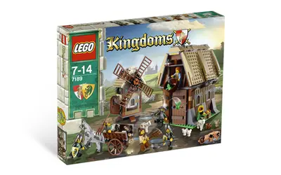LEGO Castle 7189 Mill Village Raid set, image 4