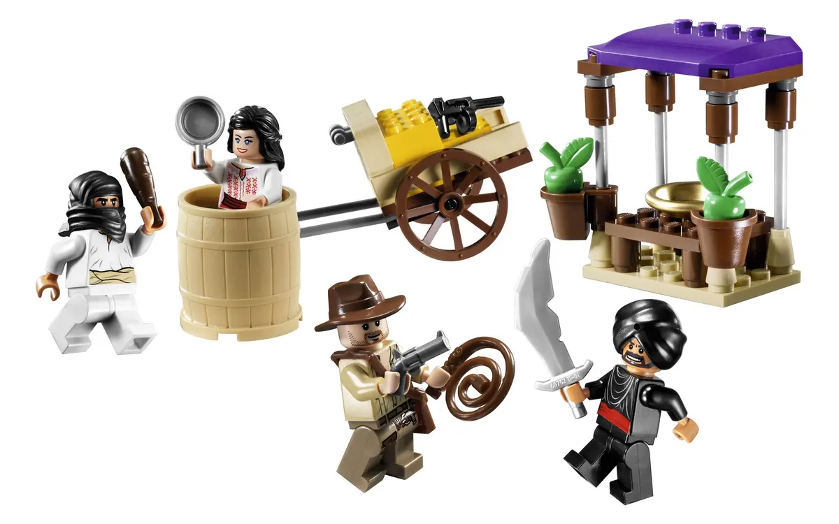 LEGO Indiana Jones 7195 Ambush In Cairo set, image 3
