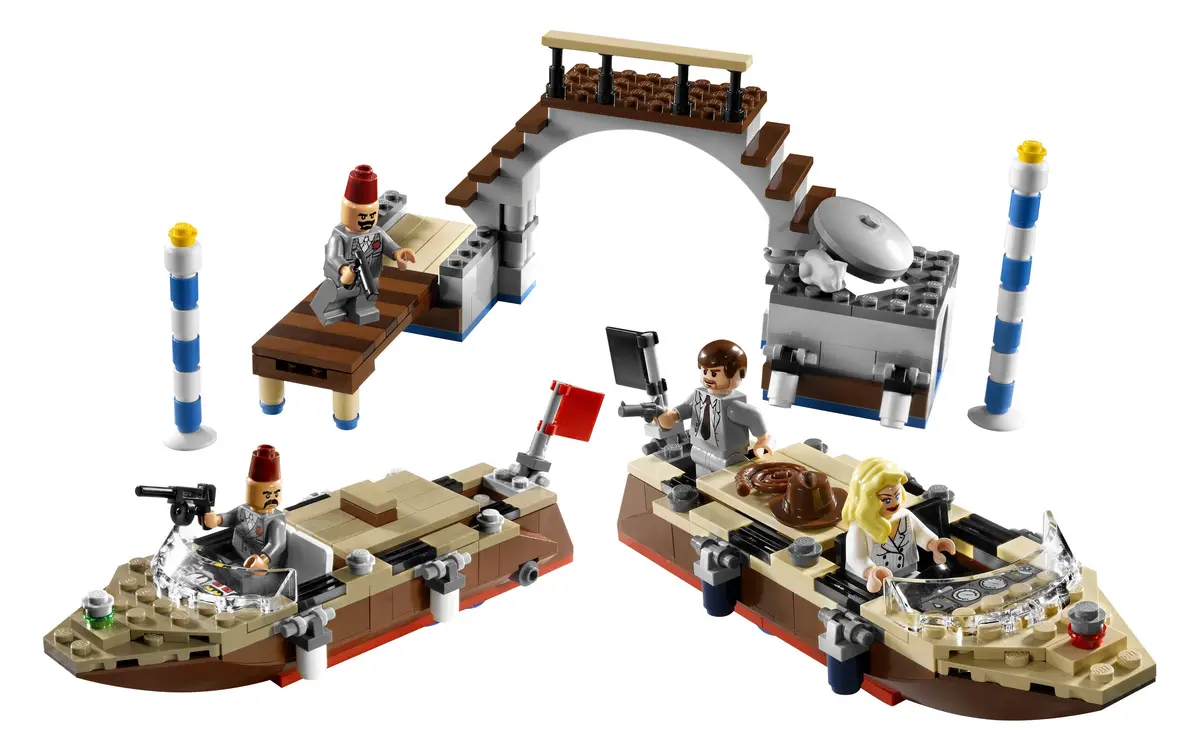 LEGO Indiana Jones 7197 Venice Canal Chase set, image 3