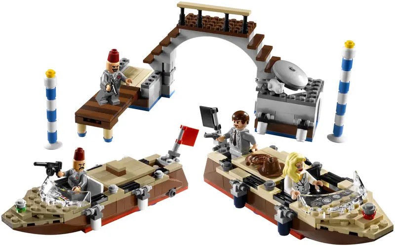 LEGO Indiana Jones 7197 Venice Canal Chase set