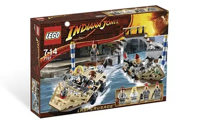 LEGO Indiana Jones 7197 Venice Canal Chase set, image 4