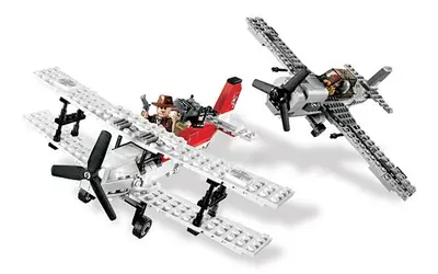LEGO Indiana Jones 7198 Fighter Plane Attack set, image 2