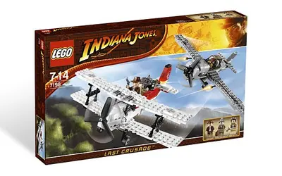 LEGO Indiana Jones 7198 Fighter Plane Attack set, image 4