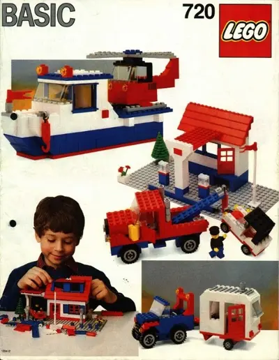 LEGO Basic 720 Basic Building Set, 7+ set