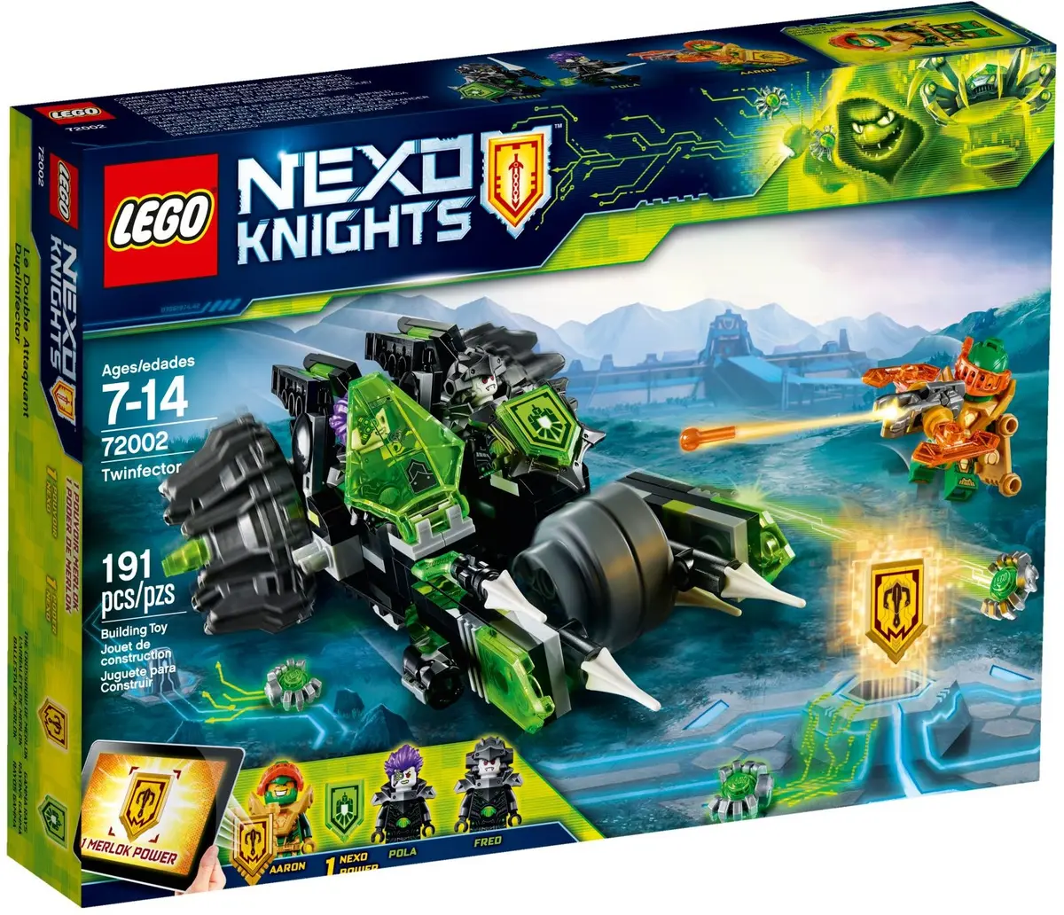LEGO NEXO KNIGHTS 72002 Twinfector set, image 2