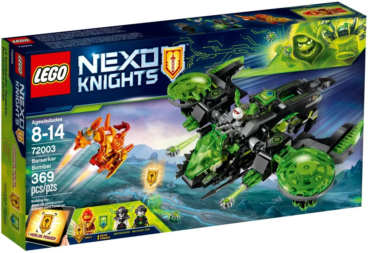 LEGO NEXO KNIGHTS 72003 Berserker Bomber set, image 2