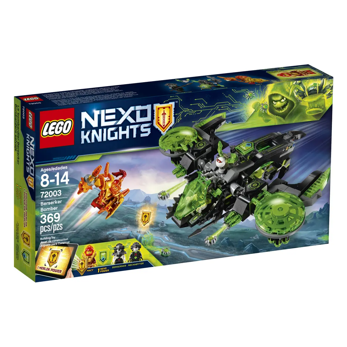 LEGO NEXO KNIGHTS 72003 Berserker Bomber set, image 15