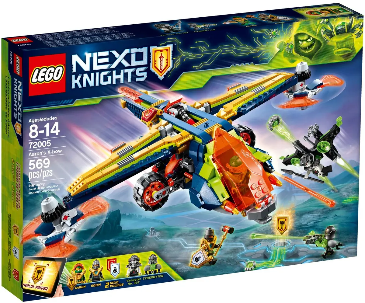 LEGO NEXO KNIGHTS 72005 Aaron's X-bow set, image 2