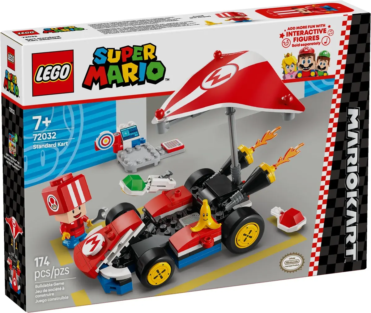 LEGO Super Mario 72032 Standard Kart set, image 2