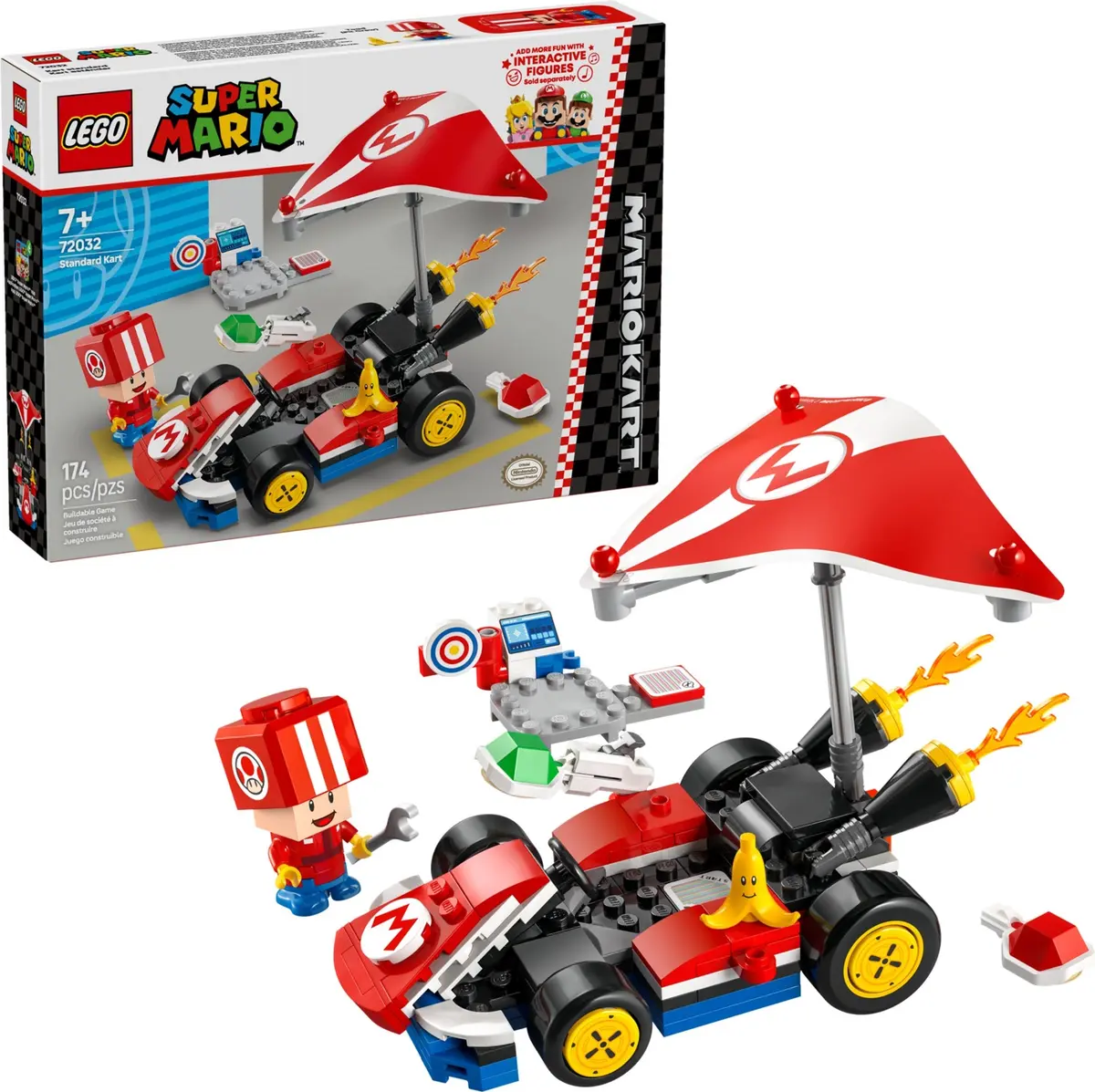 LEGO Super Mario 72032 Standard Kart set, image 4