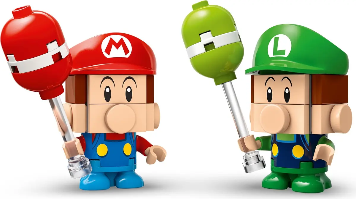 LEGO Super Mario 72034 Baby Mario vs. Baby Luigi set, image 7