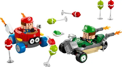 LEGO Super Mario 72034 Baby Mario vs. Baby Luigi set