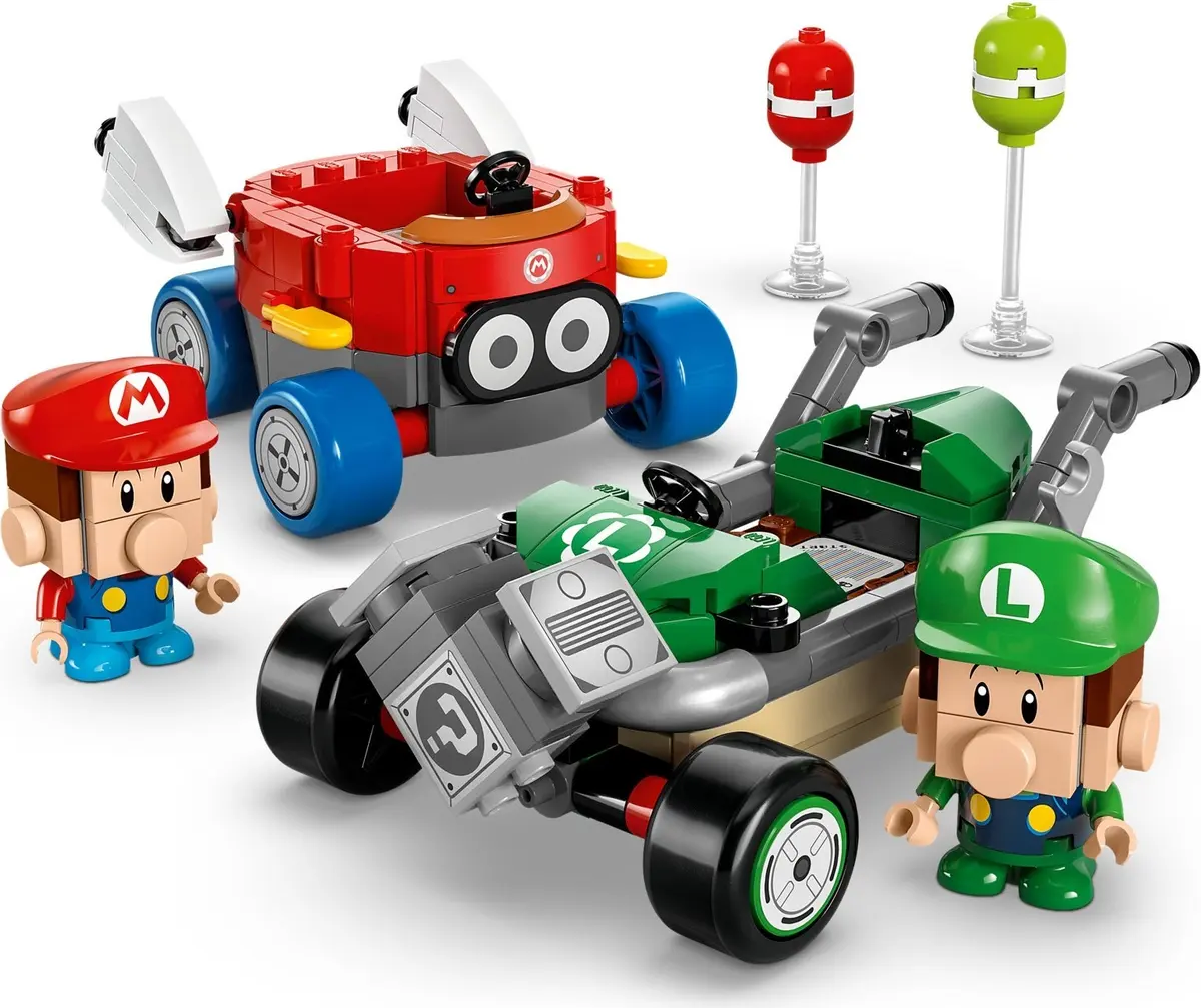 LEGO Super Mario 72034 Baby Mario vs. Baby Luigi set, image 9