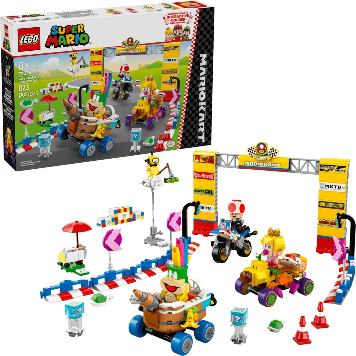 LEGO Super Mario 72036 Baby Peach & Grand Prix Set set, image 4