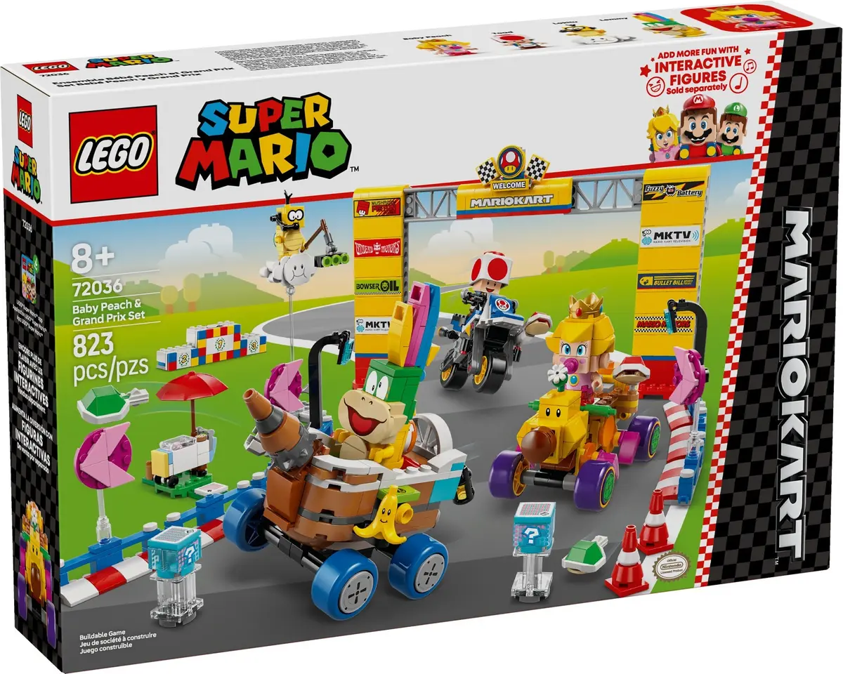 LEGO Super Mario 72036 Baby Peach & Grand Prix Set set, image 2