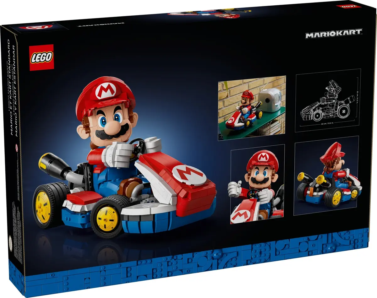 LEGO Super Mario 72037 Mario Kart - Mario & Standard Kart set, image 2