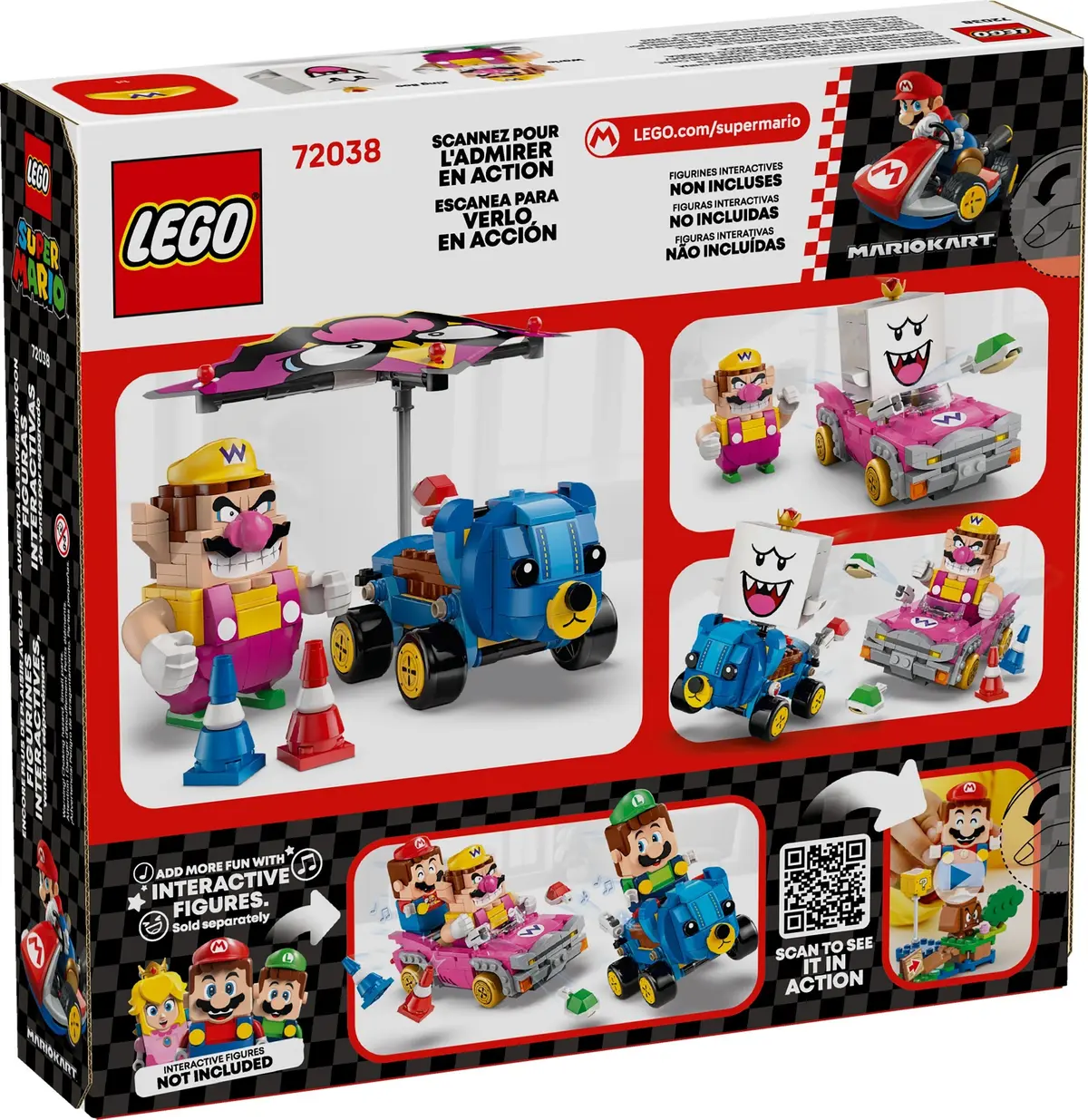 LEGO Super Mario 72038 Wario & King Boo set, image 3