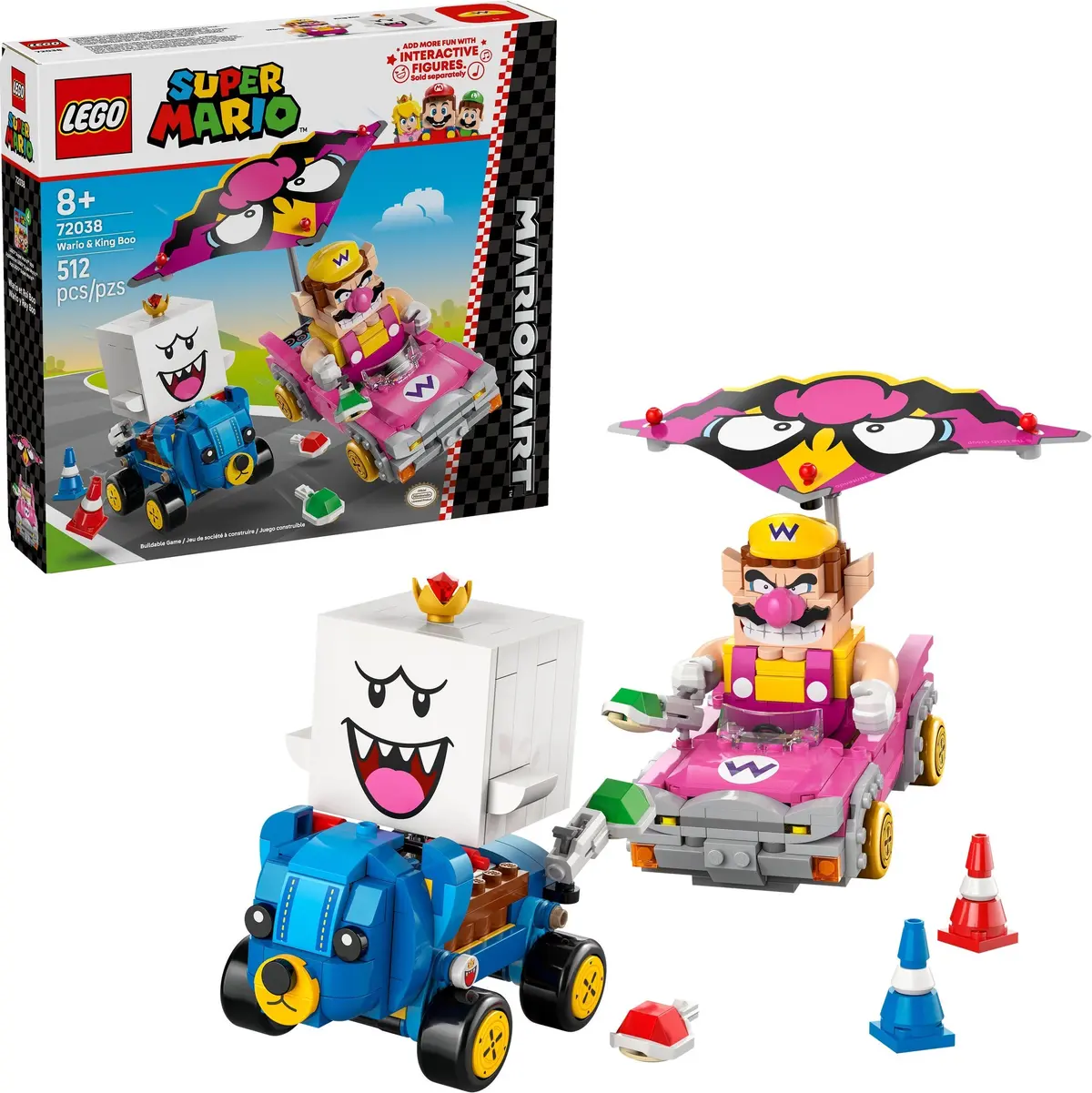 LEGO Super Mario 72038 Wario & King Boo set, image 4