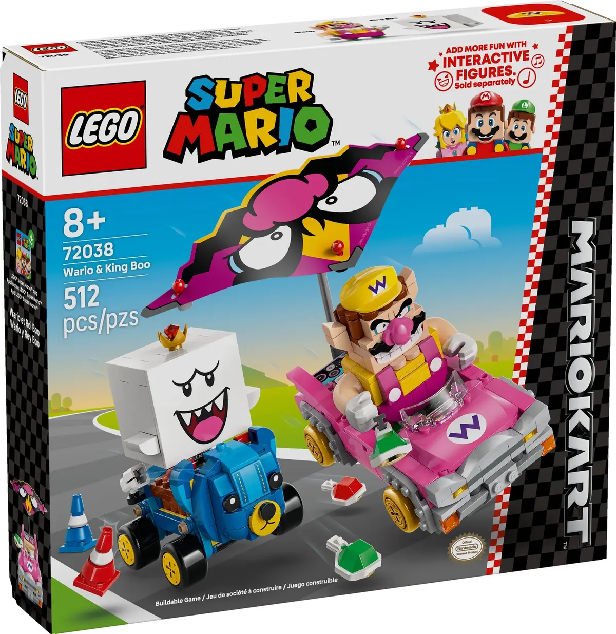 LEGO Super Mario 72038 Wario & King Boo set, image 2
