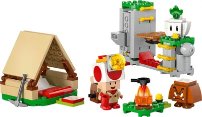 LEGO Super Mario 72040 Captain Toad's Camp set