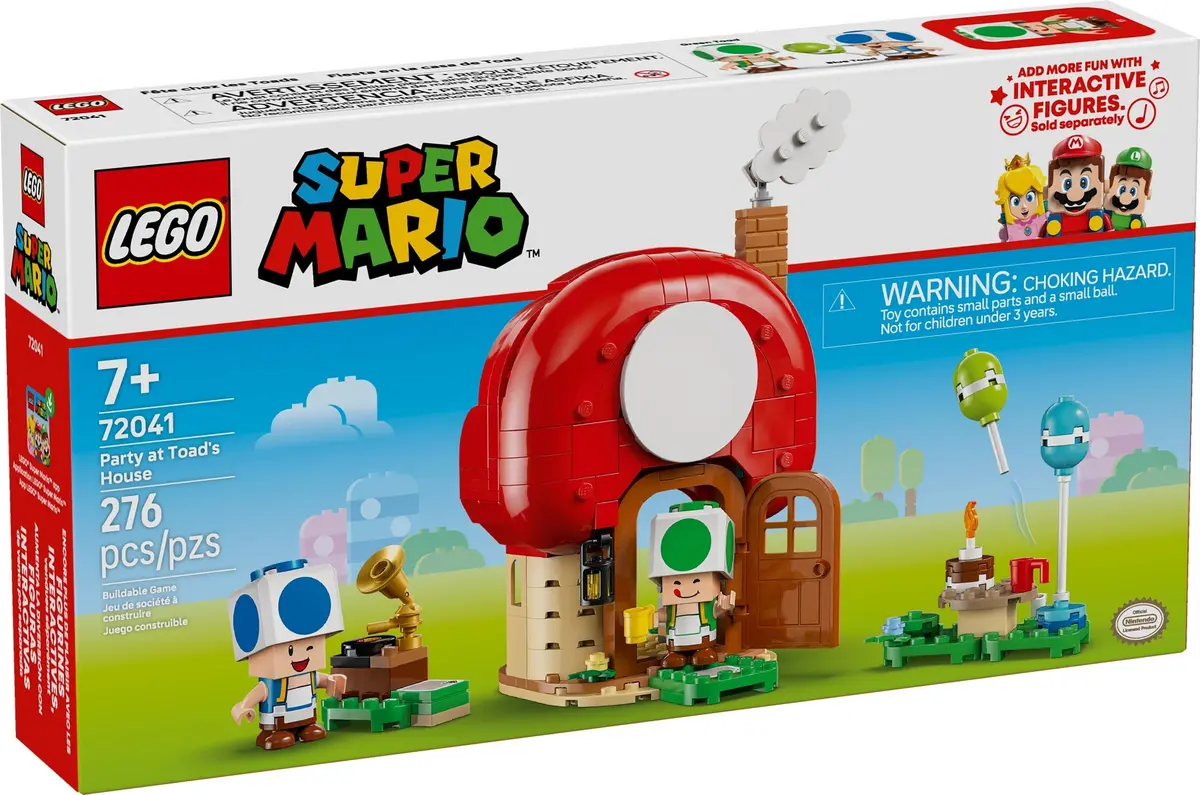 LEGO Super Mario 72041 Party at Toad's House set, image 2