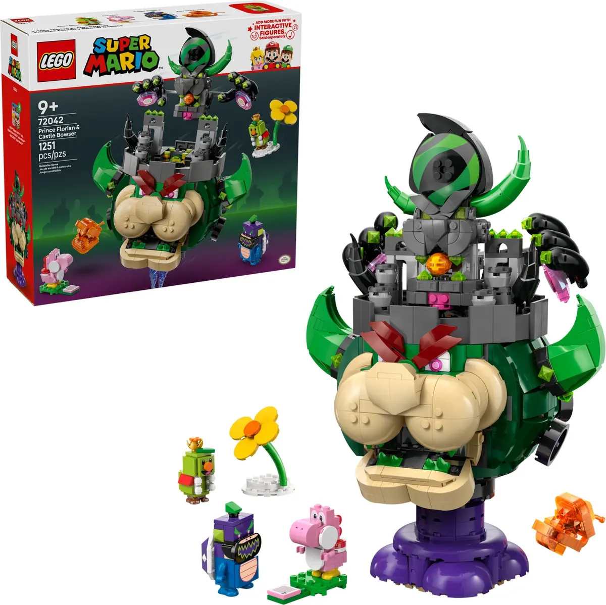 LEGO Super Mario 72042 Prince Florian & Castle Bowser set, image 3