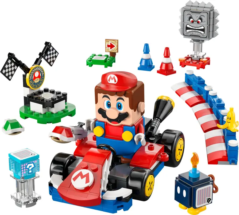 LEGO Super Mario 72043 Interactive LEGO Mario & Standard Kart set