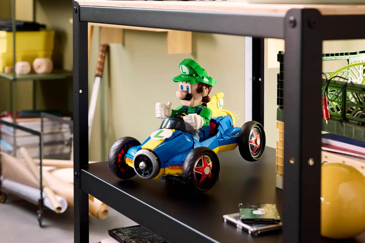 LEGO Super Mario 72050 Mario Kart – Luigi & Mach 8 set, image 9
