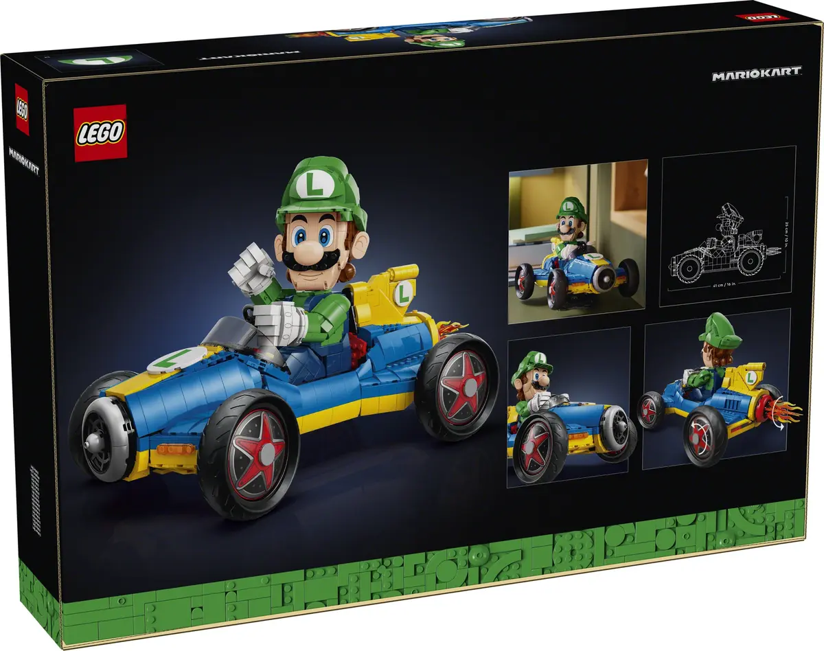 LEGO Super Mario 72050 Mario Kart – Luigi & Mach 8 set, image 2
