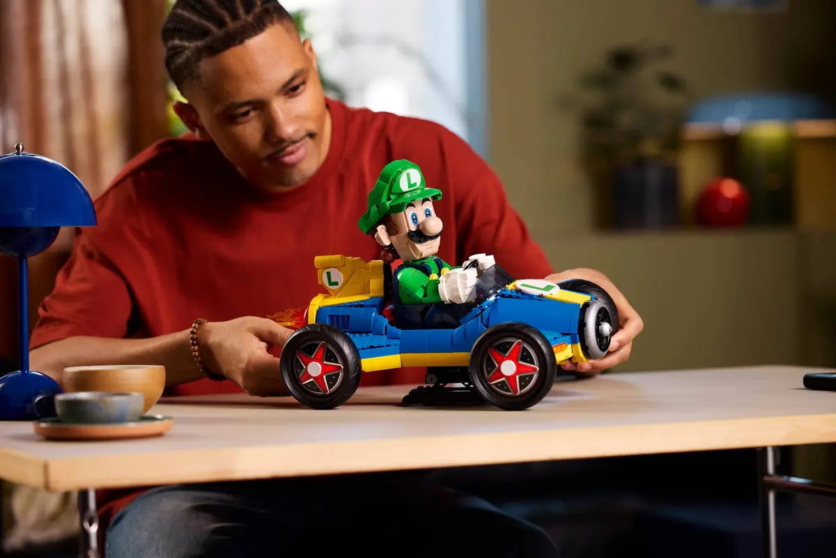 LEGO Super Mario 72050 Mario Kart – Luigi & Mach 8 set, image 6