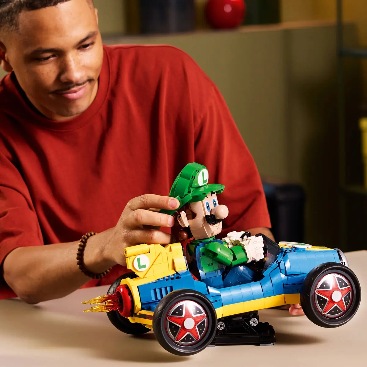 LEGO Super Mario 72050 Mario Kart – Luigi & Mach 8 set, image 7