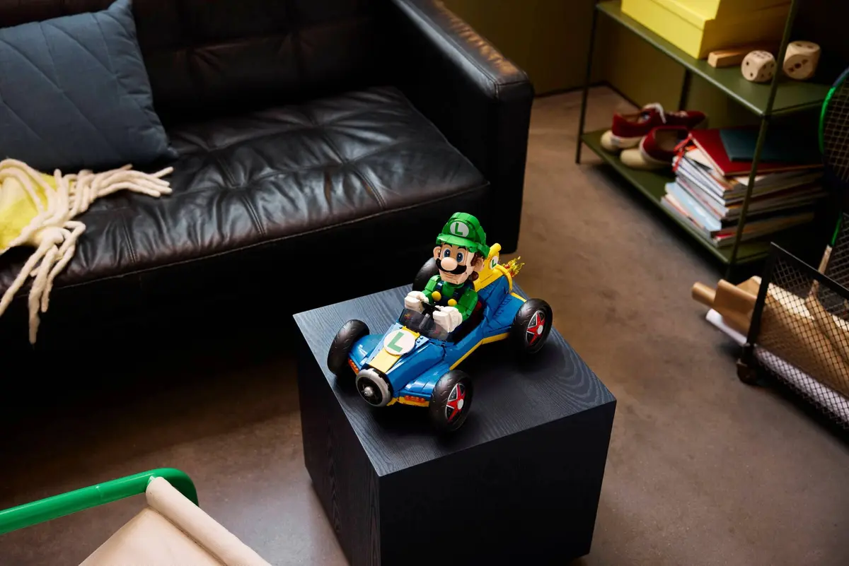 LEGO Super Mario 72050 Mario Kart – Luigi & Mach 8 set, image 8