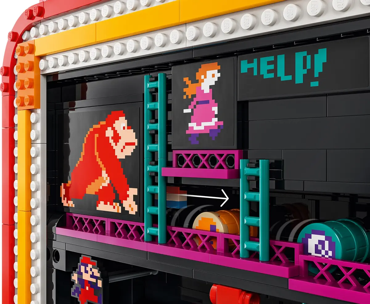 LEGO Super Mario 72051 Donkey Kong Arcade set, image 6