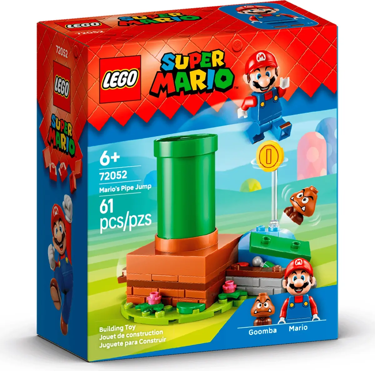 LEGO Super Mario 72052 Mario's Pipe Jump set, image 2