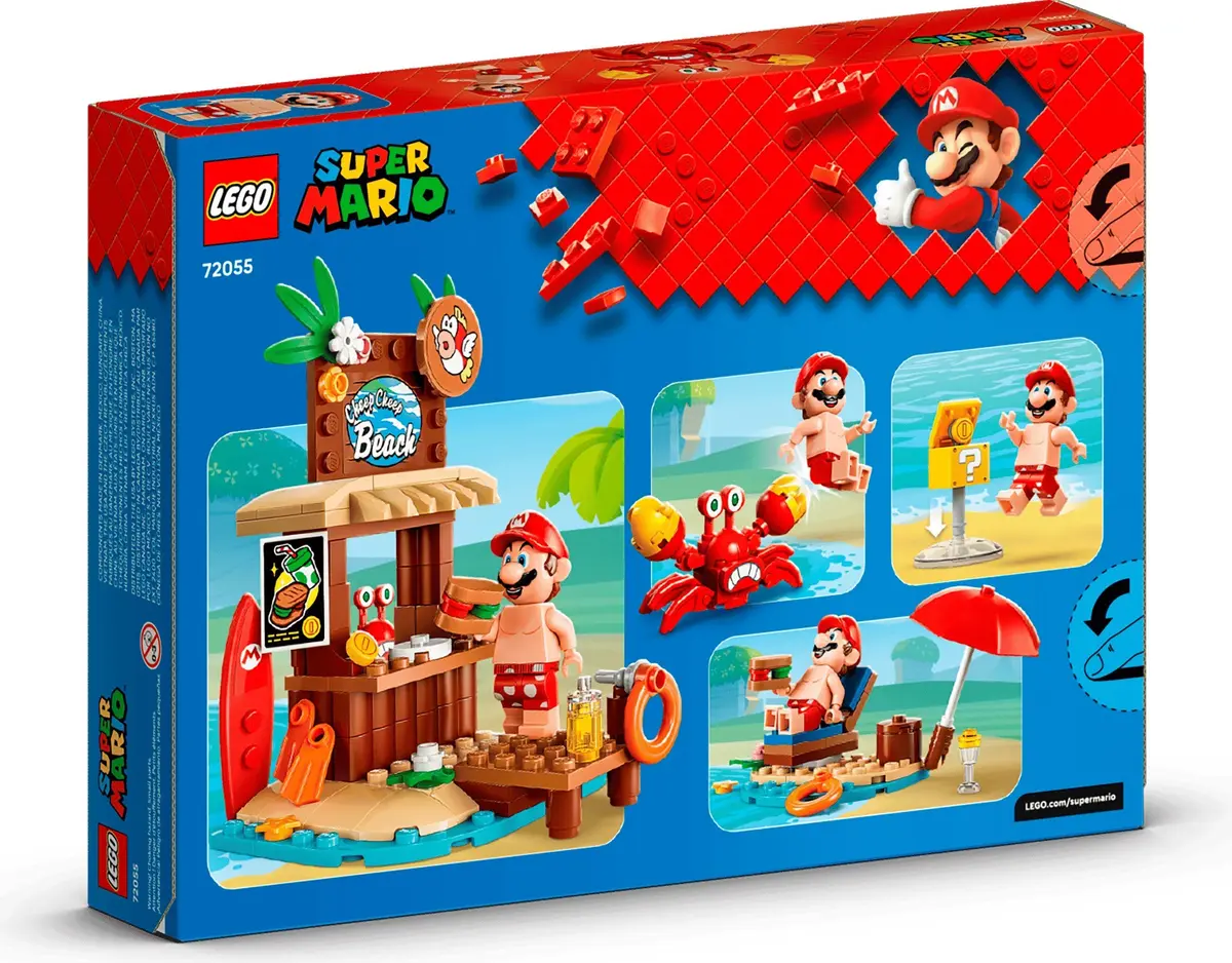 LEGO Super Mario 72055 Mario's Beach Adventures set, image 2