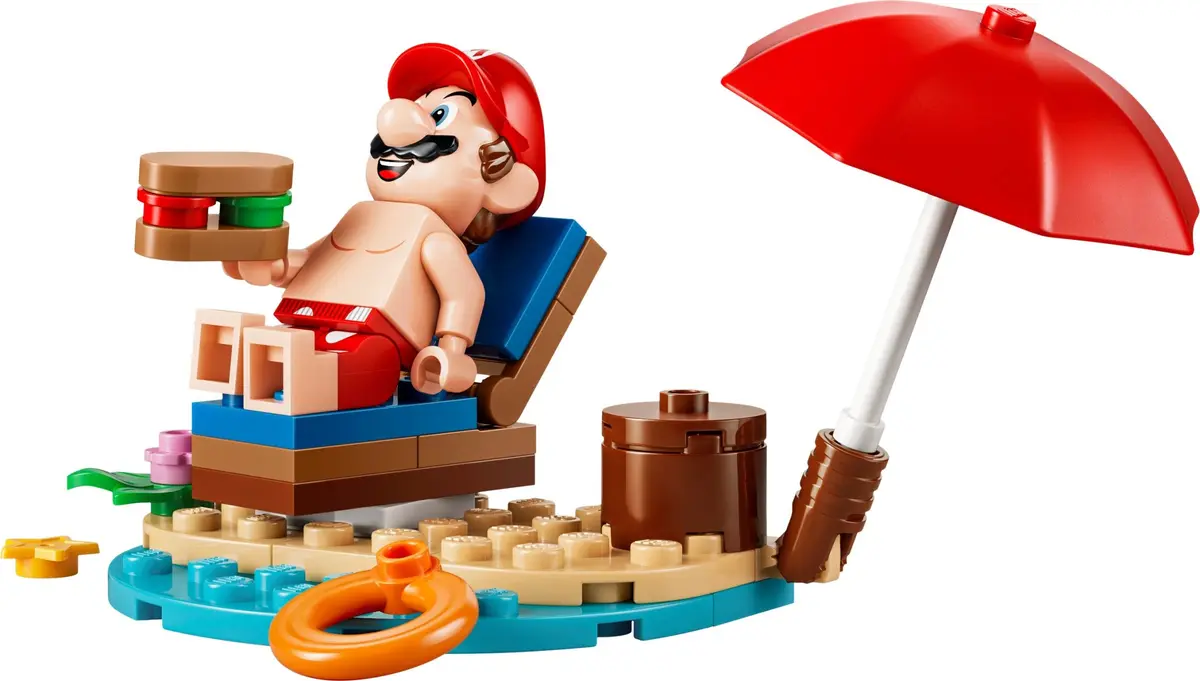 LEGO Super Mario 72055 Mario's Beach Adventures set, image 5
