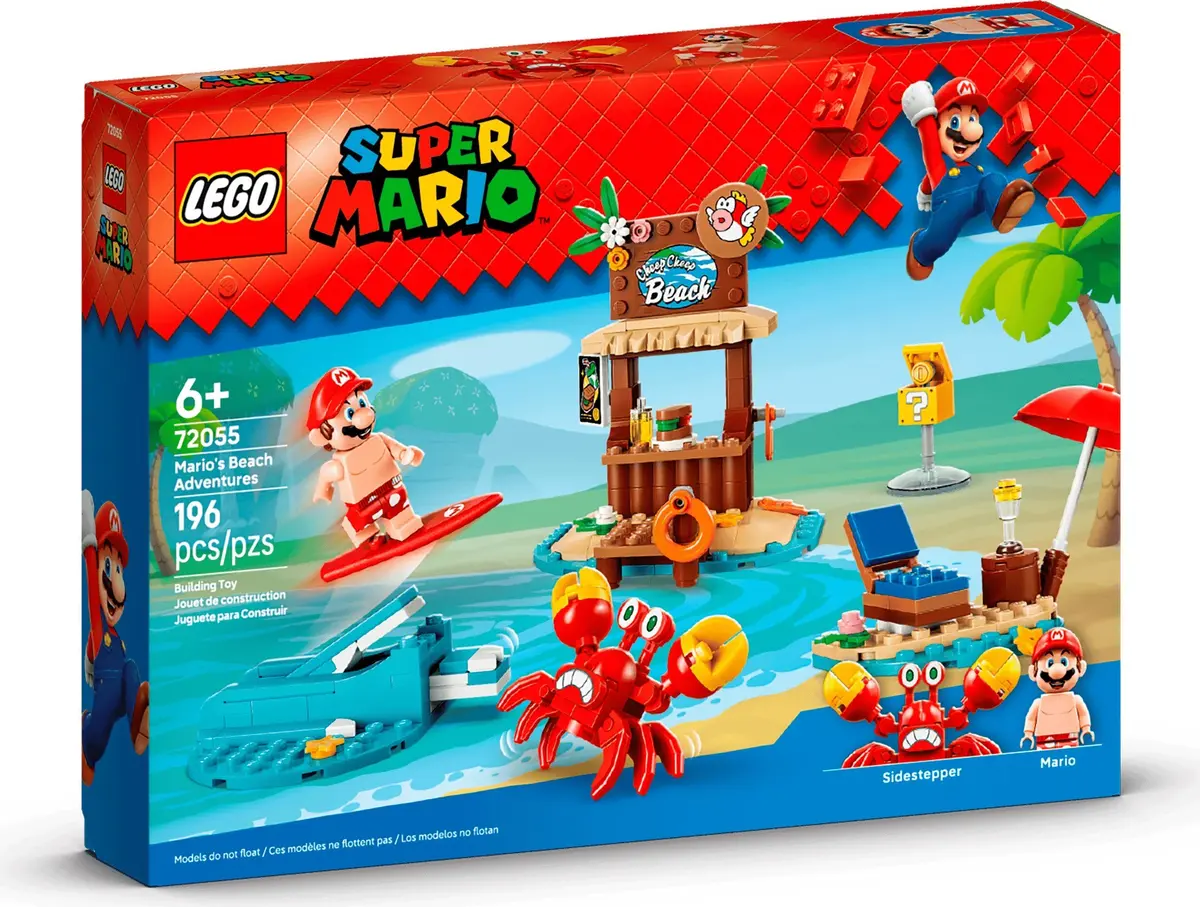 LEGO Super Mario 72055 Mario's Beach Adventures set, image 3