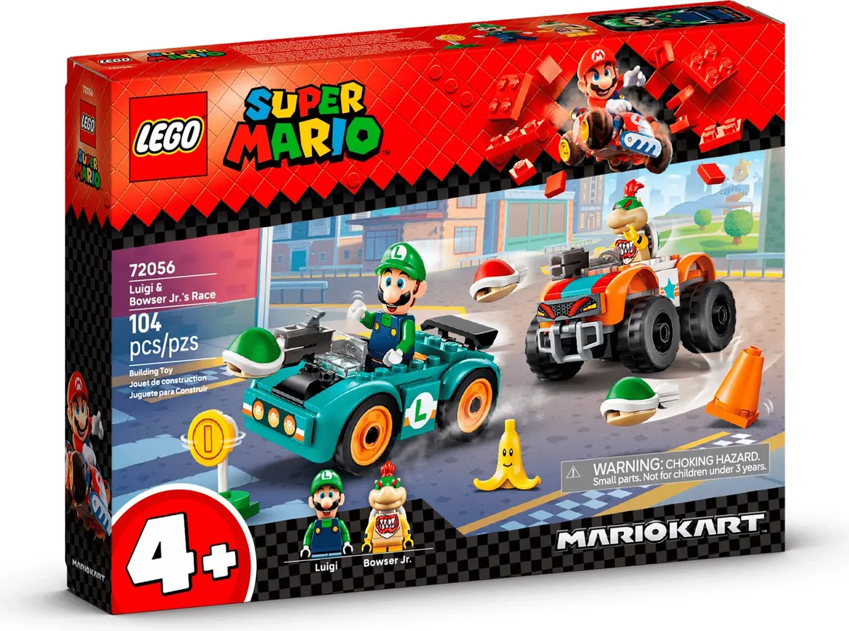 LEGO Super Mario 72056 Luigi & Bowser Jr.'s Race set, image 2