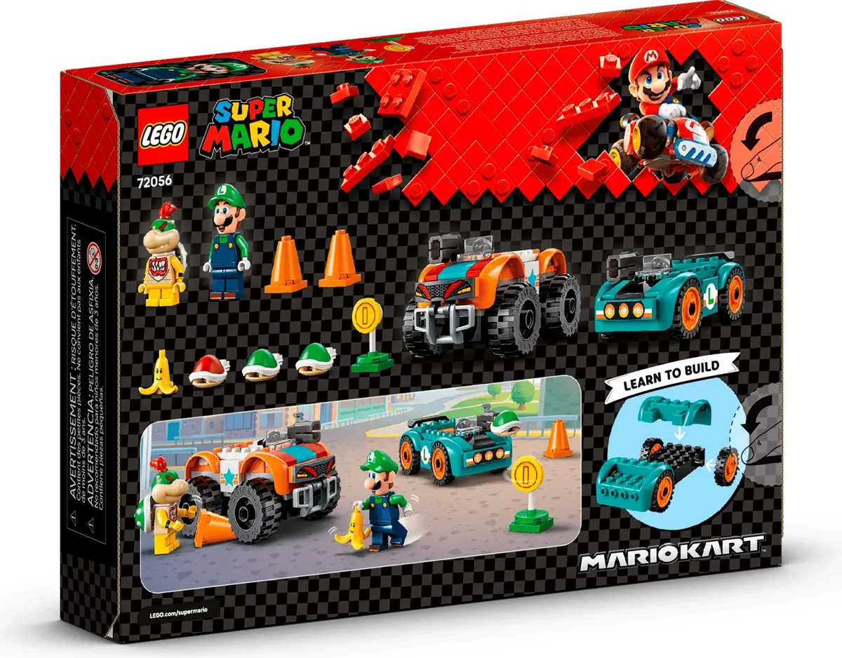 LEGO Super Mario 72056 Luigi & Bowser Jr.'s Race set, image 3