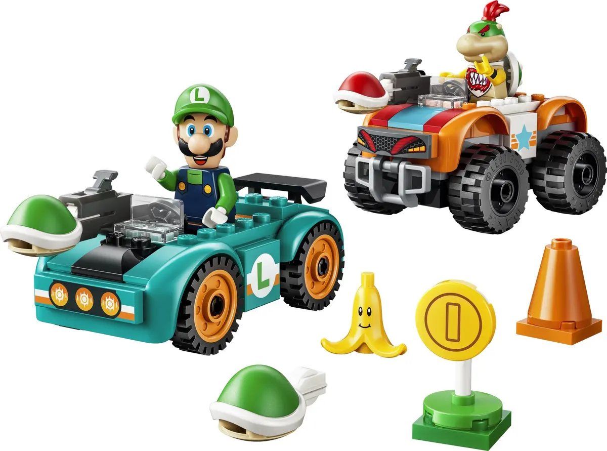 LEGO Super Mario 72056 Luigi & Bowser Jr.'s Race set