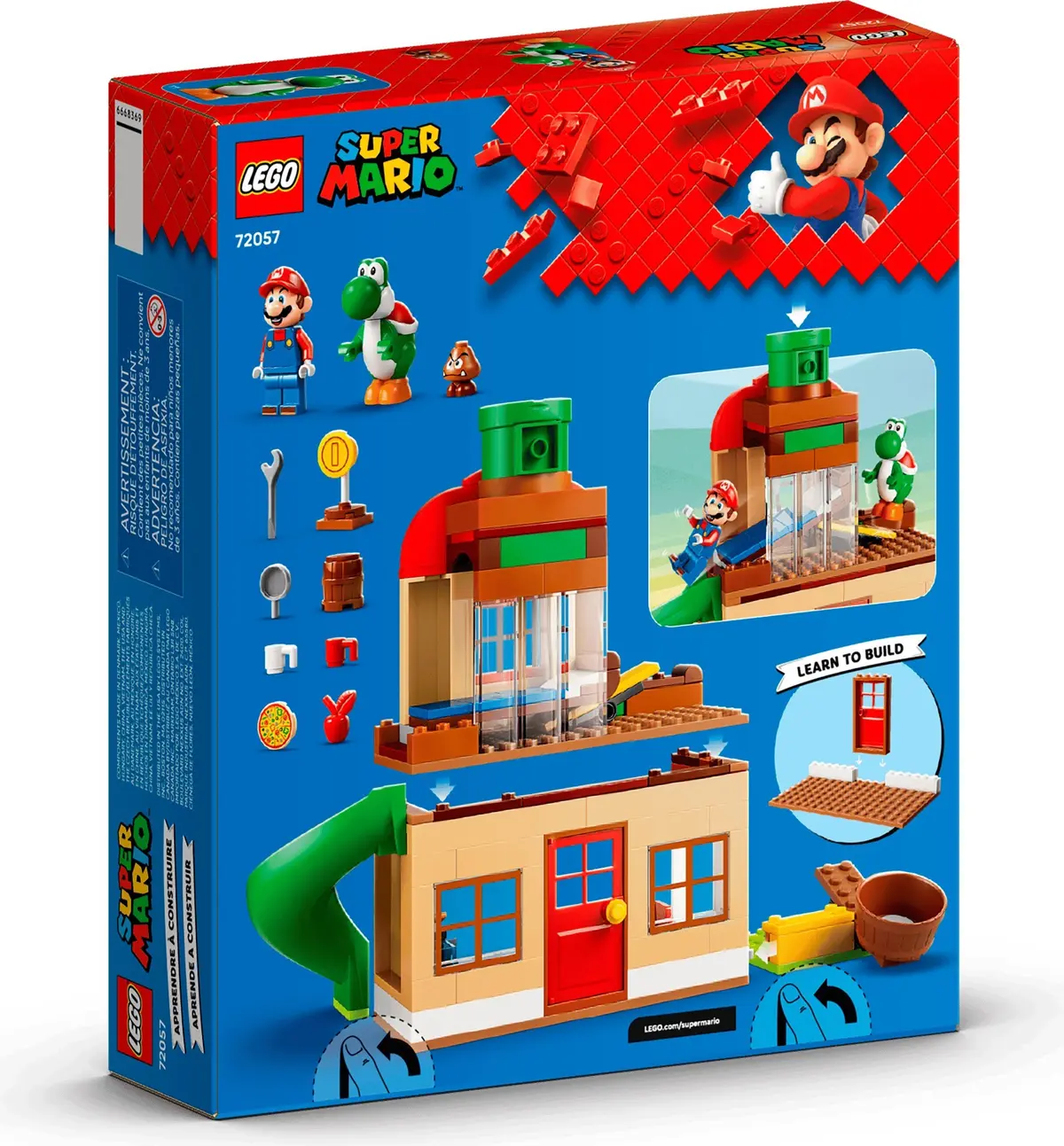 LEGO Super Mario 72057 Yoshi at Mario's House set, image 2